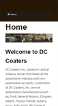 Mobile Screenshot of dccoaters.com